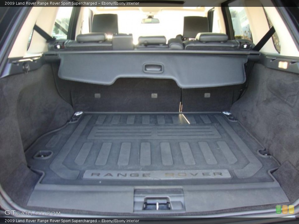 Ebony/Ebony Interior Trunk for the 2009 Land Rover Range Rover Sport Supercharged #42524069