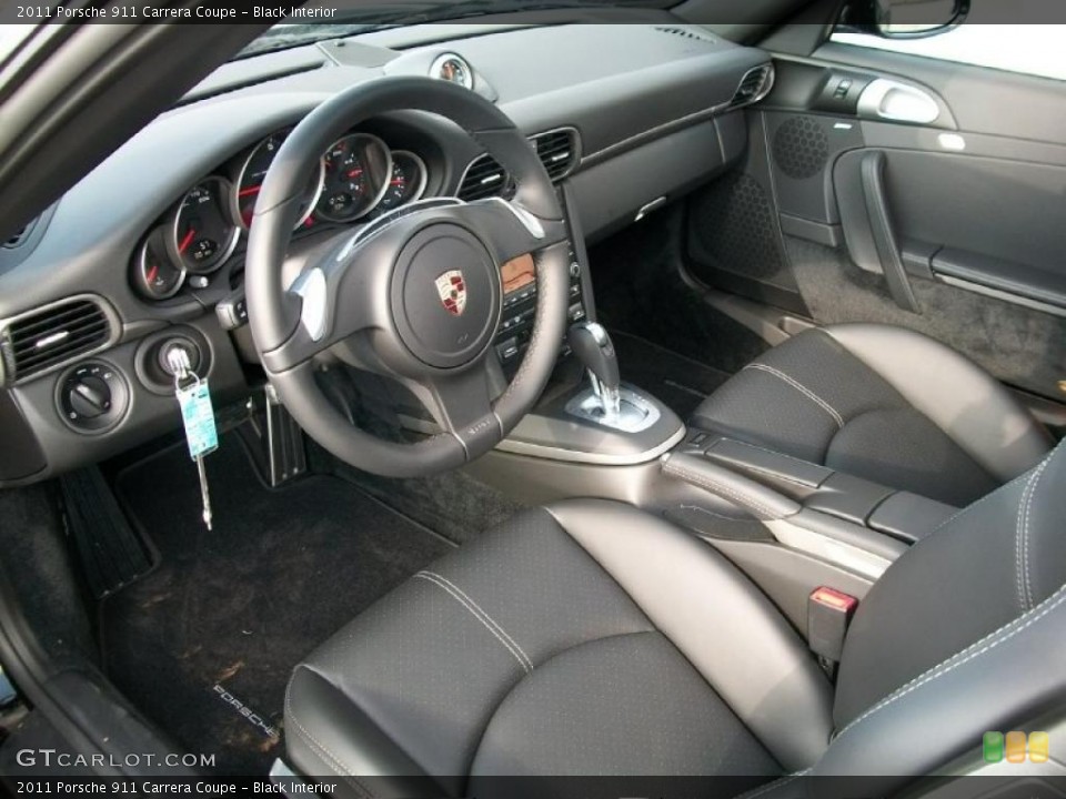 Black Interior Photo for the 2011 Porsche 911 Carrera Coupe #42525445