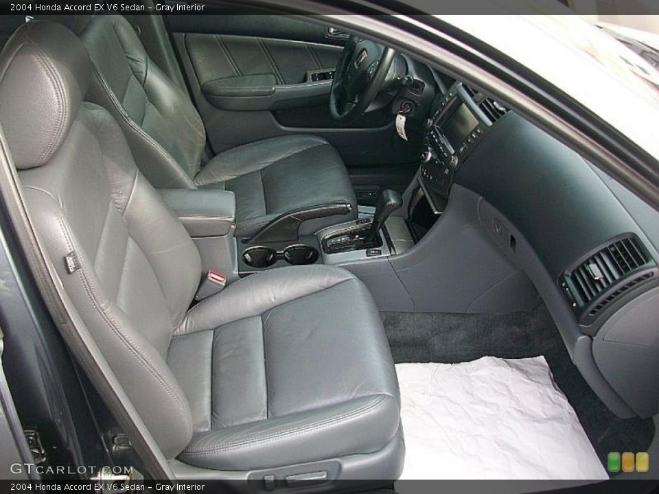 Gray Interior Photo for the 2004 Honda Accord EX V6 Sedan #42527701