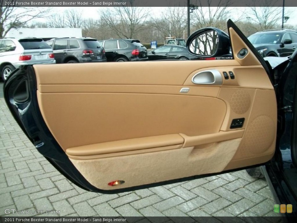 Sand Beige Interior Door Panel for the 2011 Porsche Boxster  #42528157