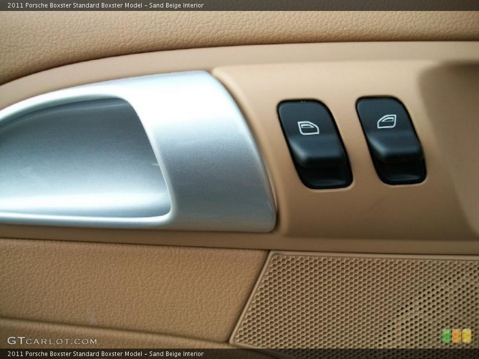 Sand Beige Interior Controls for the 2011 Porsche Boxster  #42528173