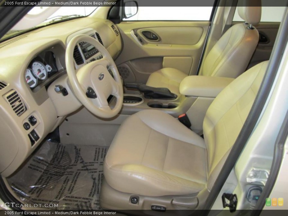 Medium/Dark Pebble Beige Interior Photo for the 2005 Ford Escape Limited #42528177