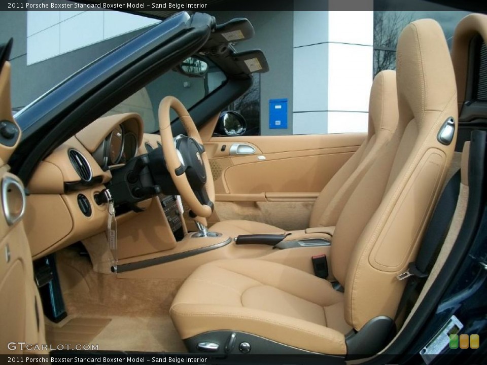 Sand Beige Interior Photo for the 2011 Porsche Boxster  #42528245