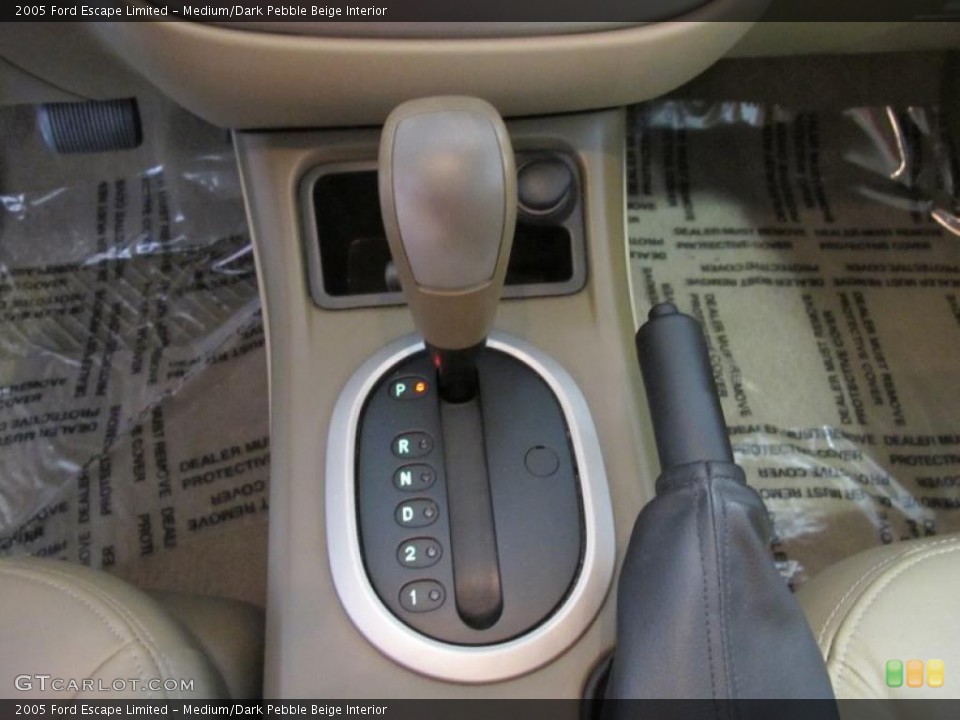 Medium/Dark Pebble Beige Interior Transmission for the 2005 Ford Escape Limited #42528273