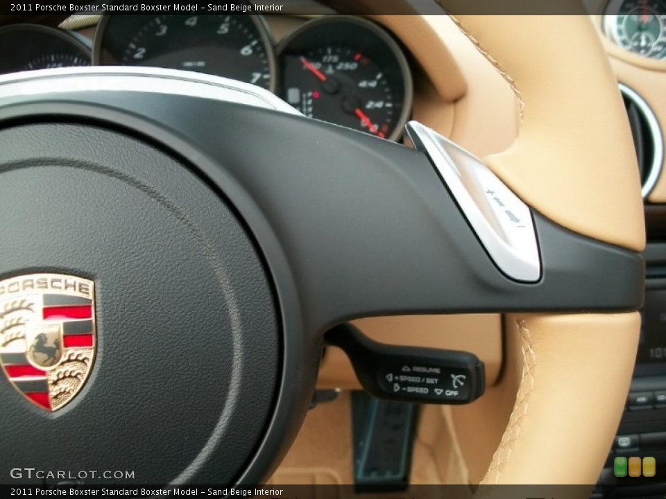 Sand Beige Interior Transmission for the 2011 Porsche Boxster  #42528289