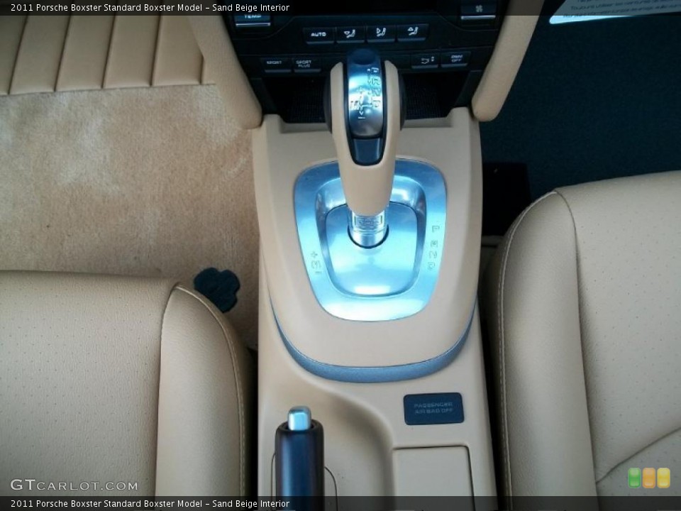 Sand Beige Interior Transmission for the 2011 Porsche Boxster  #42528337