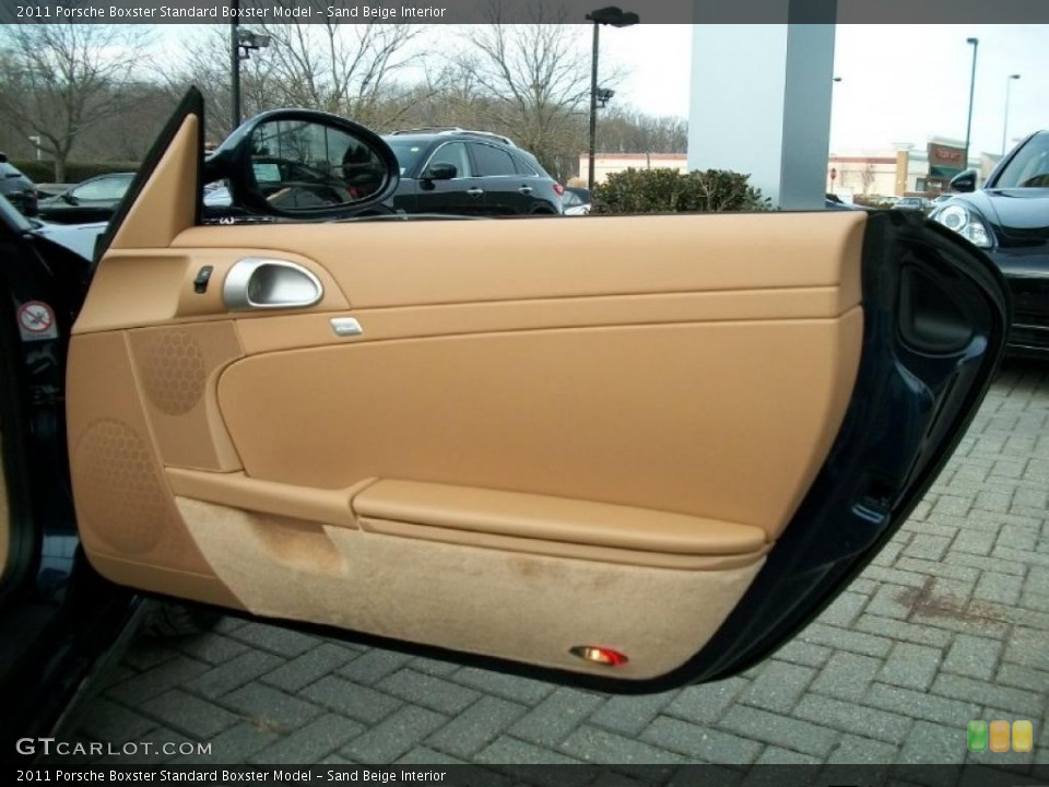 Sand Beige Interior Door Panel for the 2011 Porsche Boxster  #42528405