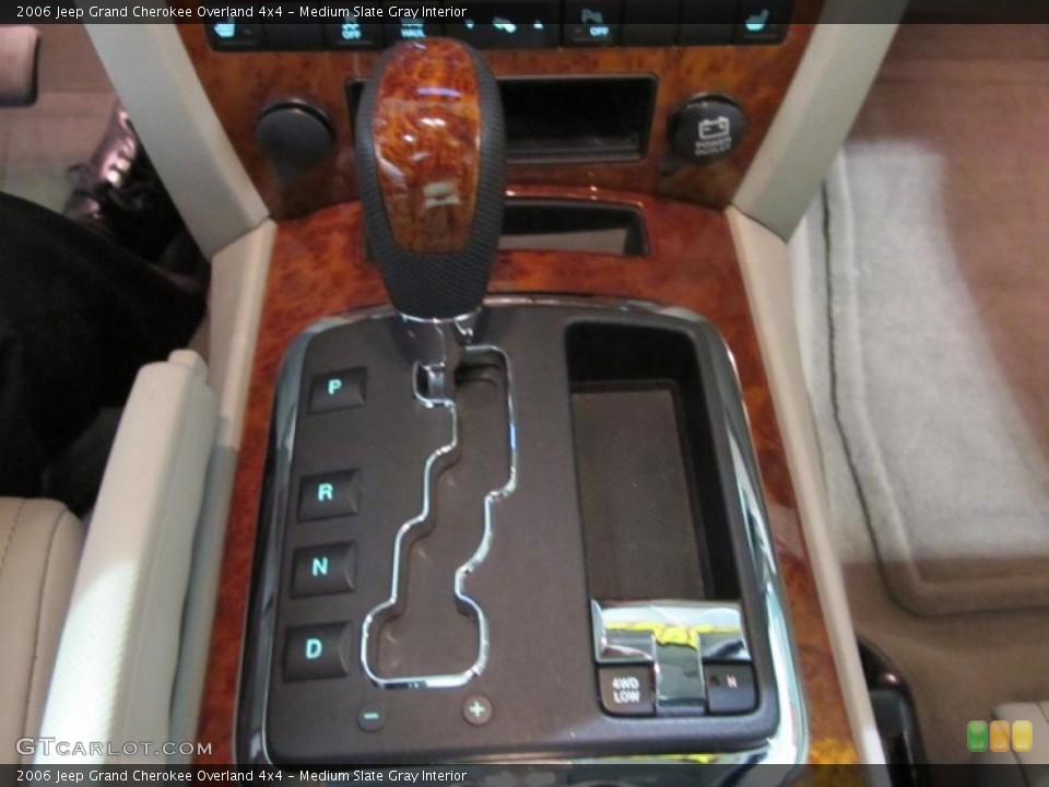 Medium Slate Gray Interior Transmission for the 2006 Jeep Grand Cherokee Overland 4x4 #42529233