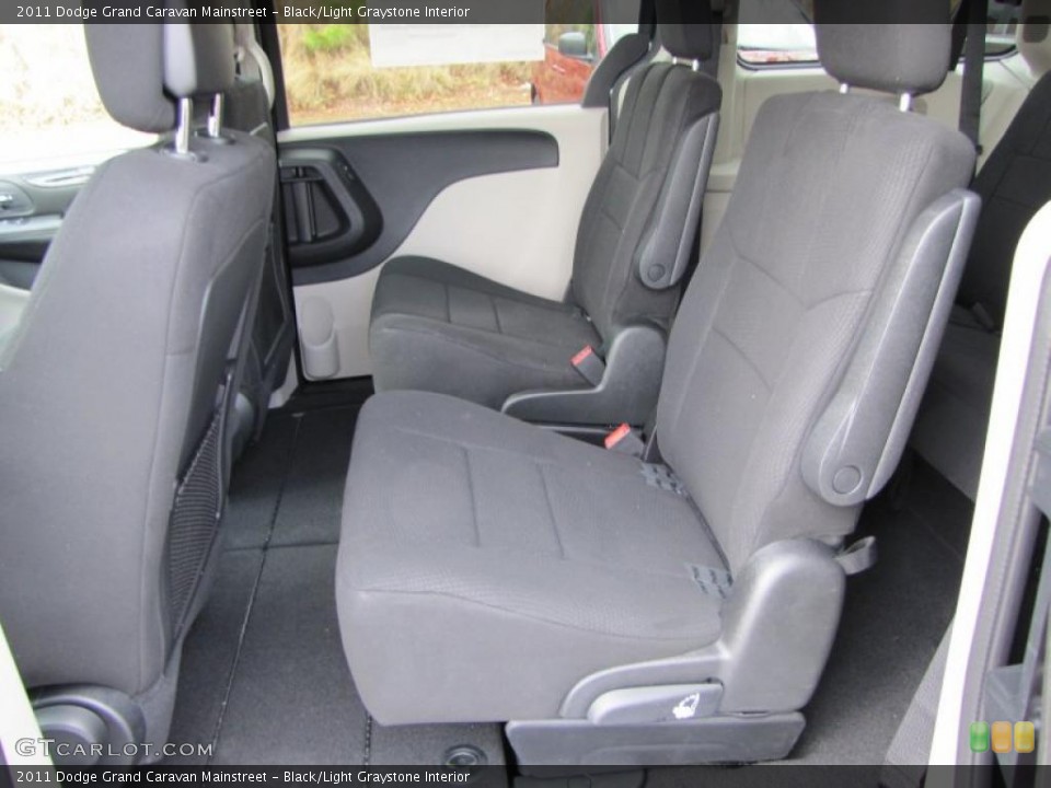 Black/Light Graystone Interior Photo for the 2011 Dodge Grand Caravan Mainstreet #42533361