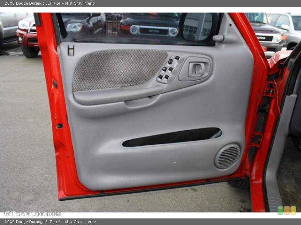Mist Gray Interior Door Panel for the 2000 Dodge Durango SLT 4x4 #42533497