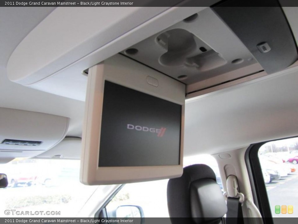 Black/Light Graystone Interior Controls for the 2011 Dodge Grand Caravan Mainstreet #42535469