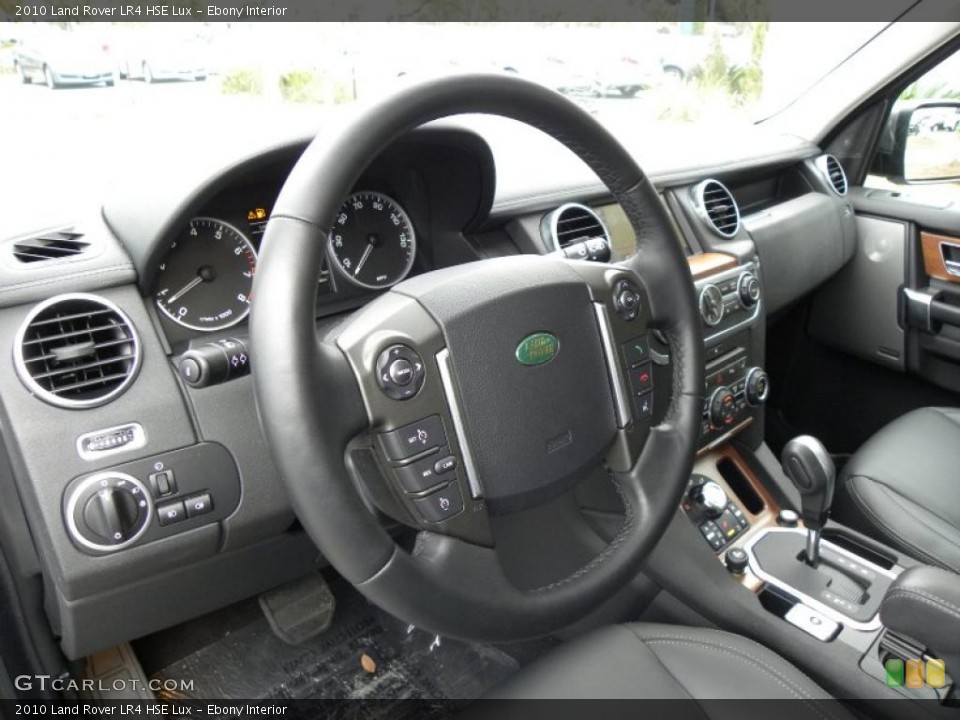 Ebony Interior Photo for the 2010 Land Rover LR4 HSE Lux #42540513