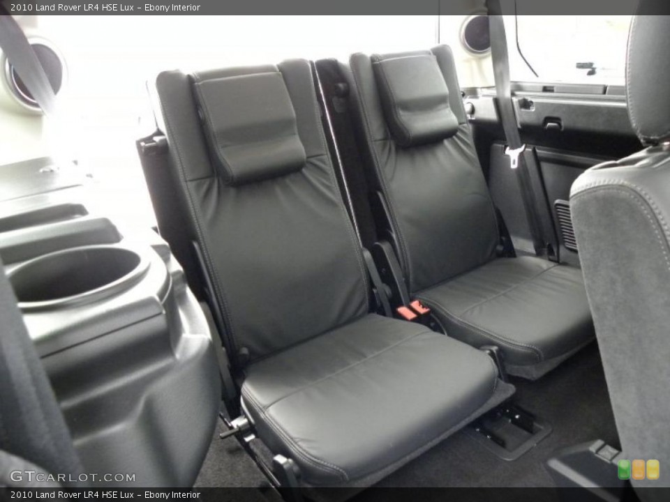 Ebony Interior Photo for the 2010 Land Rover LR4 HSE Lux #42540717