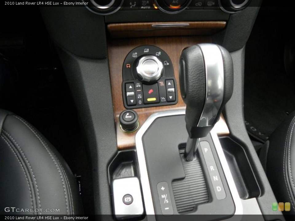 Ebony Interior Transmission for the 2010 Land Rover LR4 HSE Lux #42540821