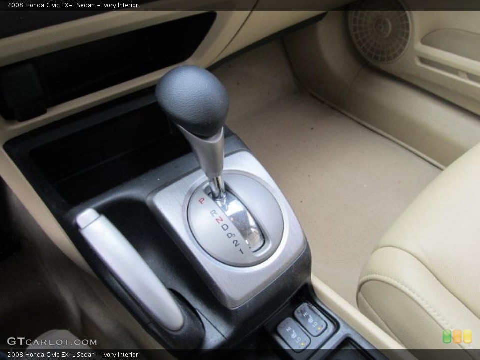 Ivory Interior Transmission for the 2008 Honda Civic EX-L Sedan #42541077