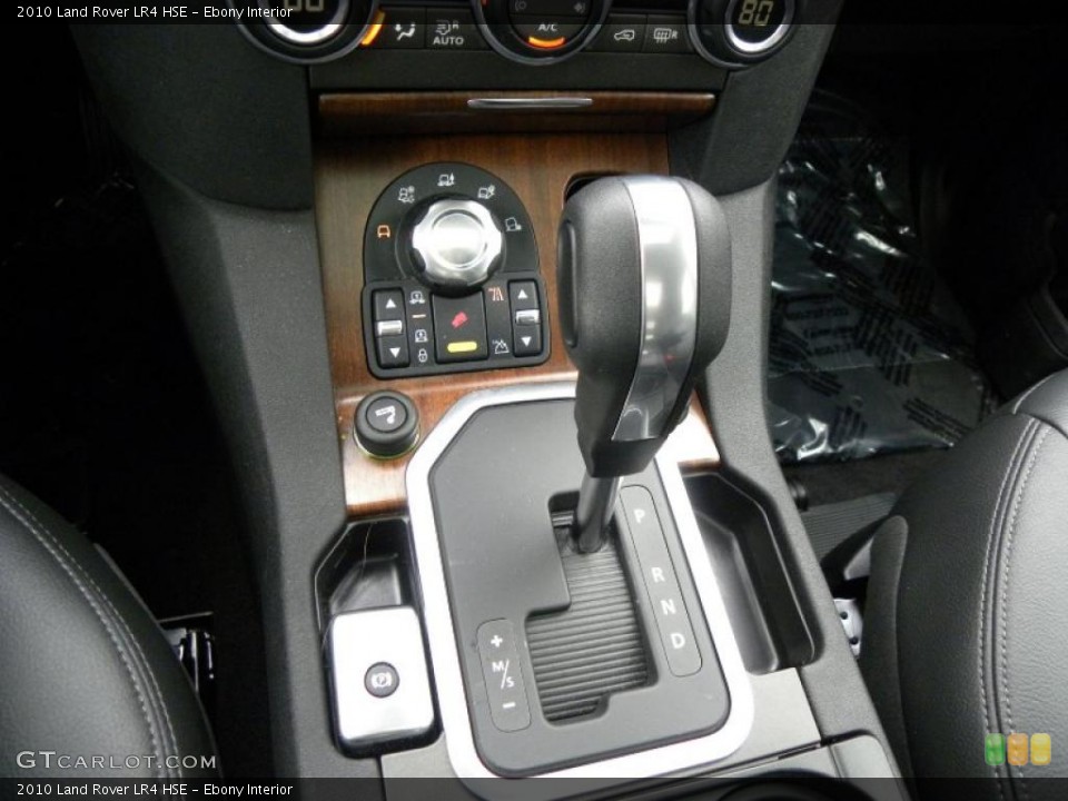 Ebony Interior Transmission for the 2010 Land Rover LR4 HSE #42541225