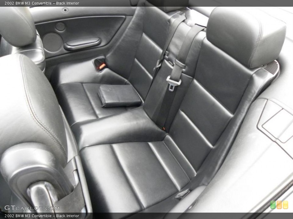 Black Interior Photo for the 2002 BMW M3 Convertible #42542201