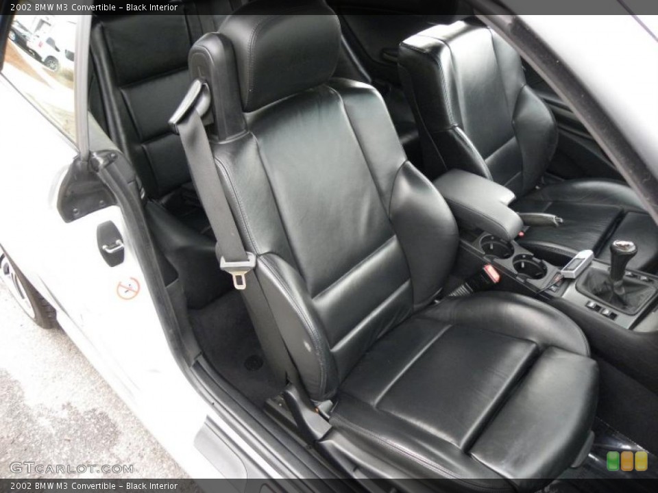 Black Interior Photo for the 2002 BMW M3 Convertible #42542217
