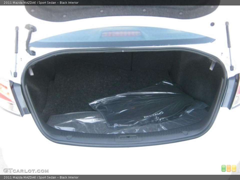 Black Interior Trunk for the 2011 Mazda MAZDA6 i Sport Sedan #42545885
