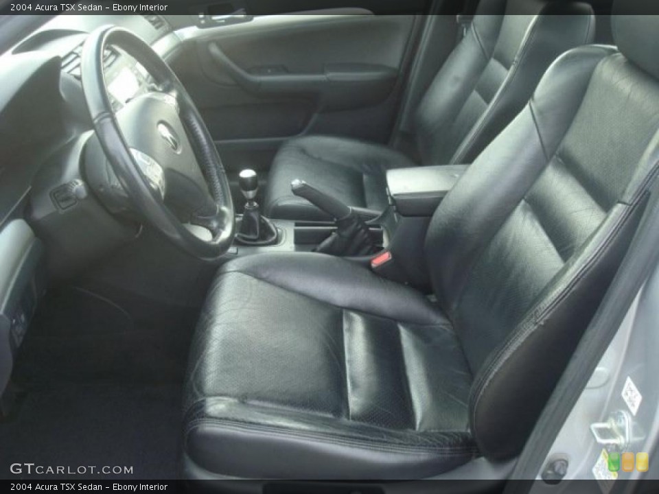 Ebony Interior Photo for the 2004 Acura TSX Sedan #42547233