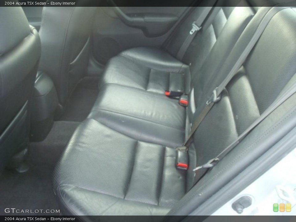 Ebony Interior Photo for the 2004 Acura TSX Sedan #42547245