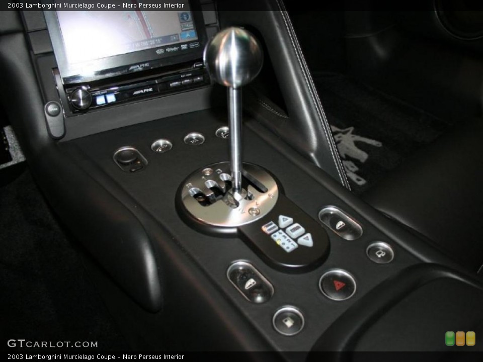 Nero Perseus Interior Transmission for the 2003 Lamborghini Murcielago Coupe #42550605