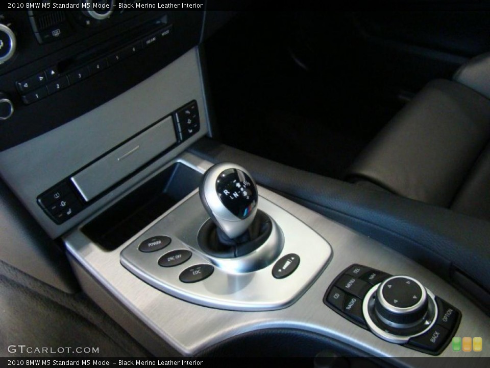 Black Merino Leather Interior Transmission for the 2010 BMW M5  #42554373