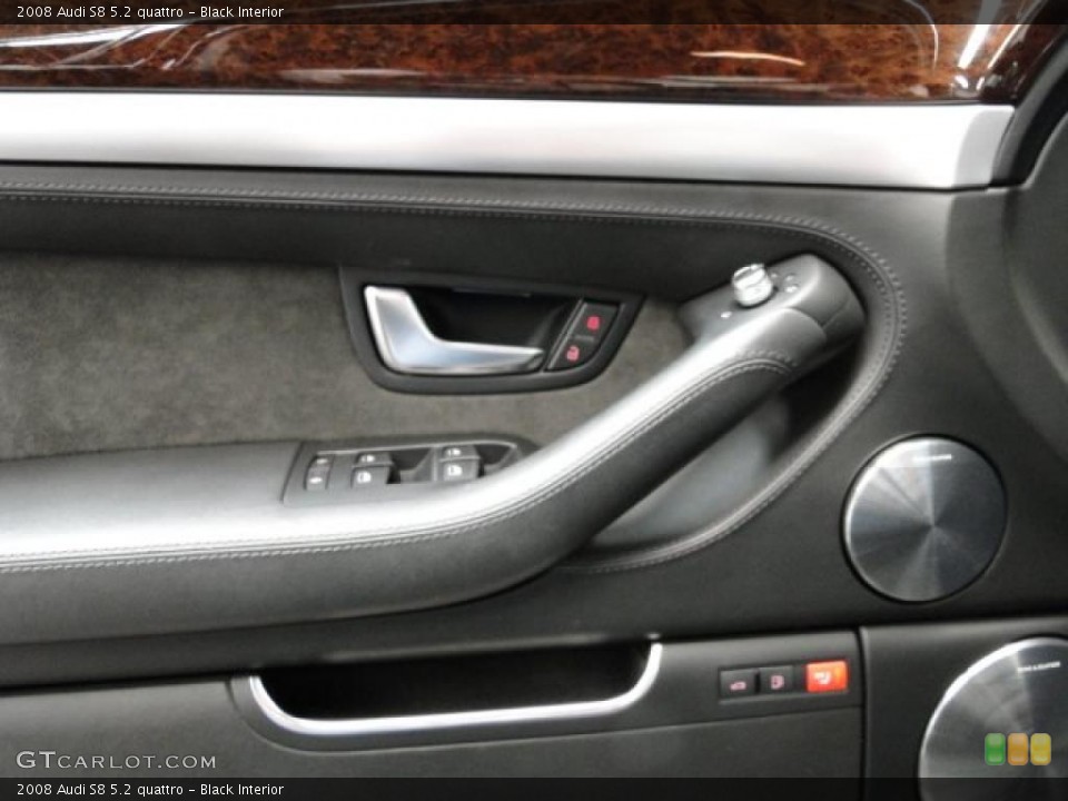 Black Interior Door Panel for the 2008 Audi S8 5.2 quattro #42557945
