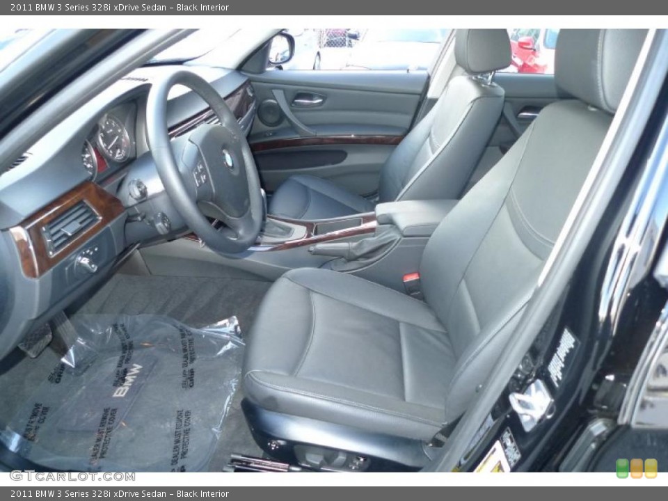 Black Interior Photo for the 2011 BMW 3 Series 328i xDrive Sedan #42560869