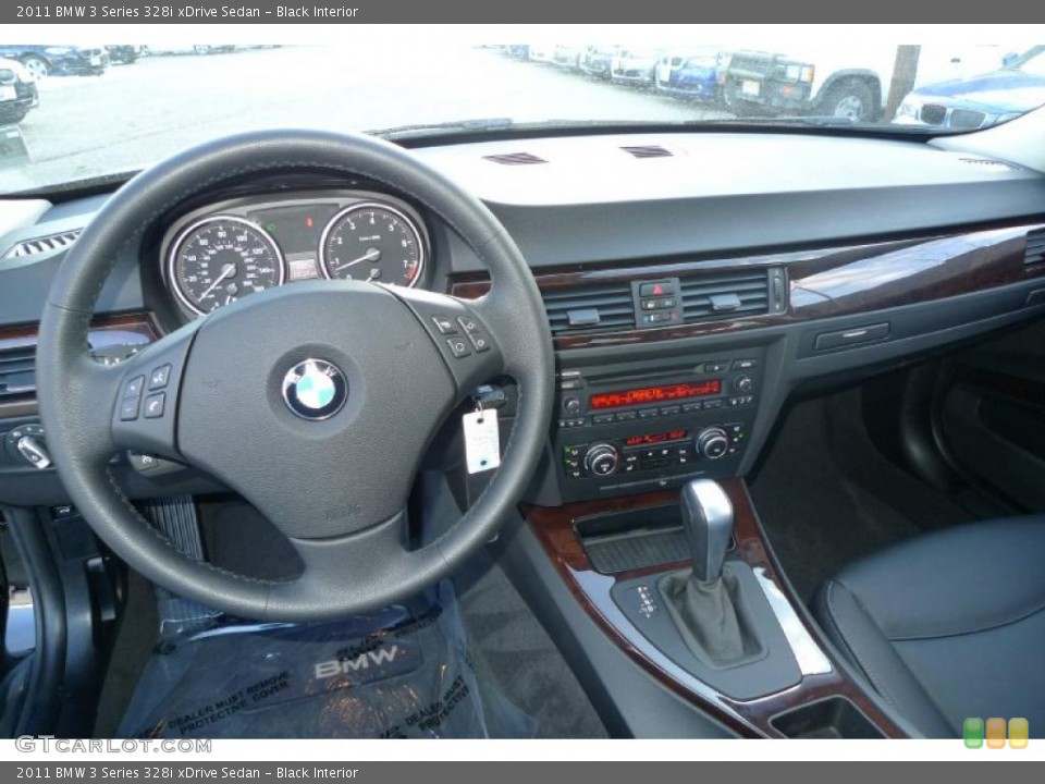 Black Interior Dashboard for the 2011 BMW 3 Series 328i xDrive Sedan #42560913