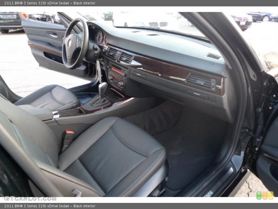 Black Interior Photo for the 2011 BMW 3 Series 328i xDrive Sedan #42561249