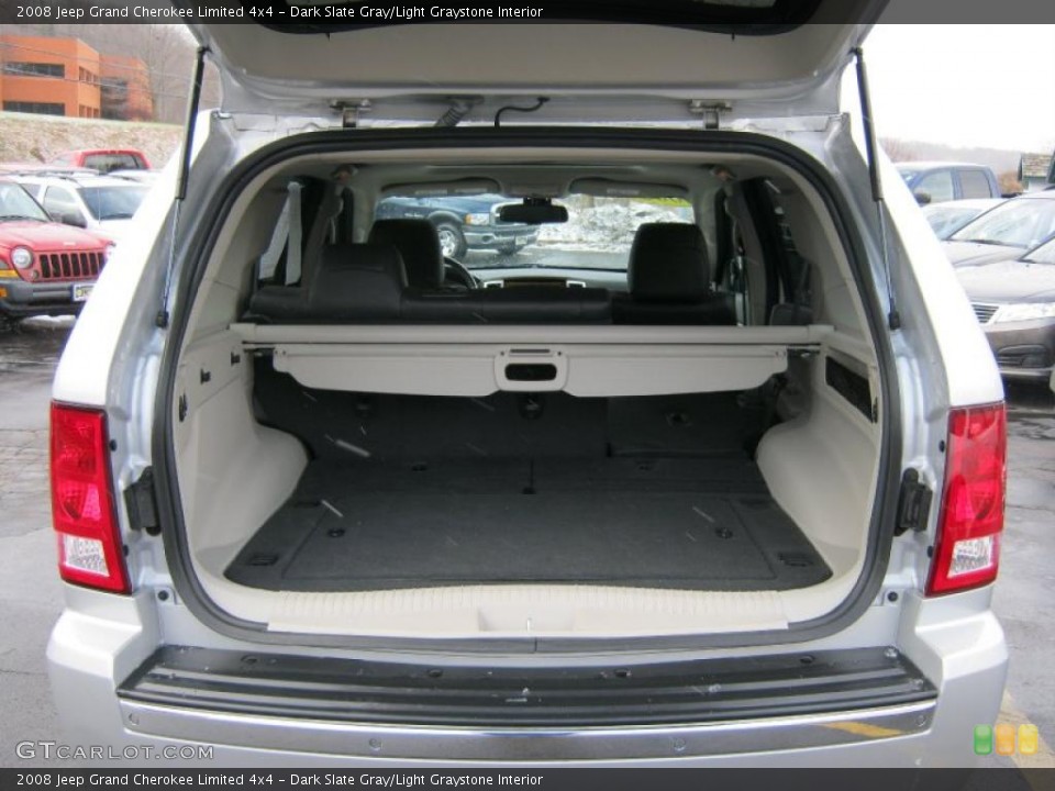 Dark Slate Gray/Light Graystone Interior Trunk for the 2008 Jeep Grand Cherokee Limited 4x4 #42561609