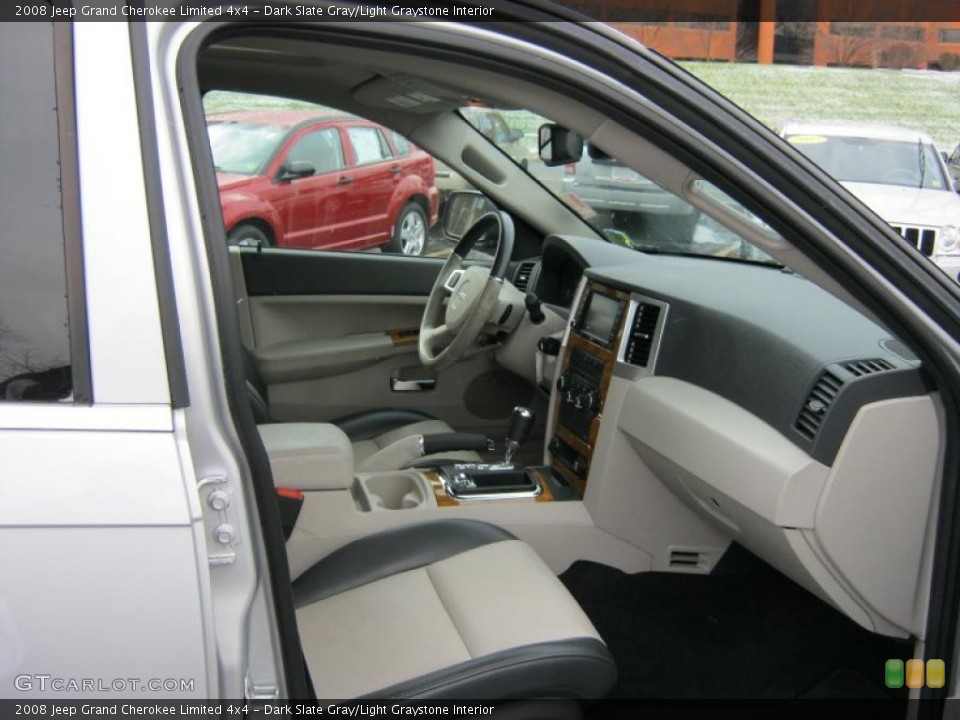 Dark Slate Gray/Light Graystone Interior Photo for the 2008 Jeep Grand Cherokee Limited 4x4 #42561833