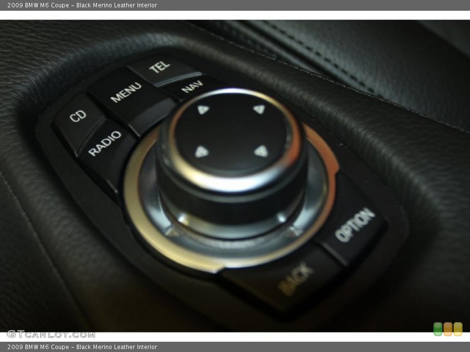 Black Merino Leather Interior Controls for the 2009 BMW M6 Coupe #42569798