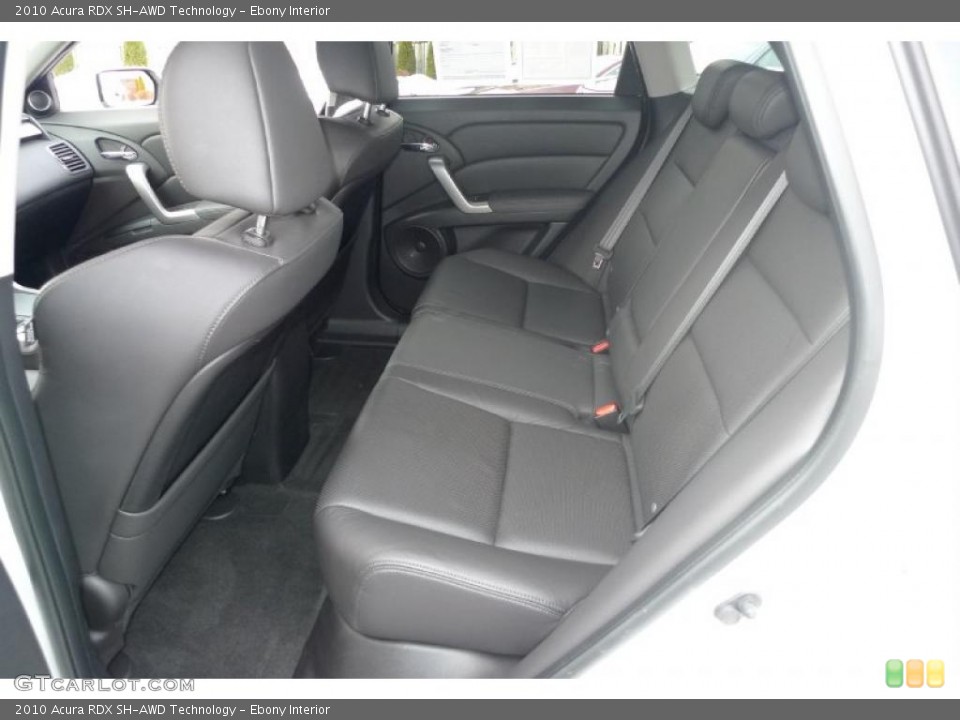 Ebony Interior Photo for the 2010 Acura RDX SH-AWD Technology #42572350