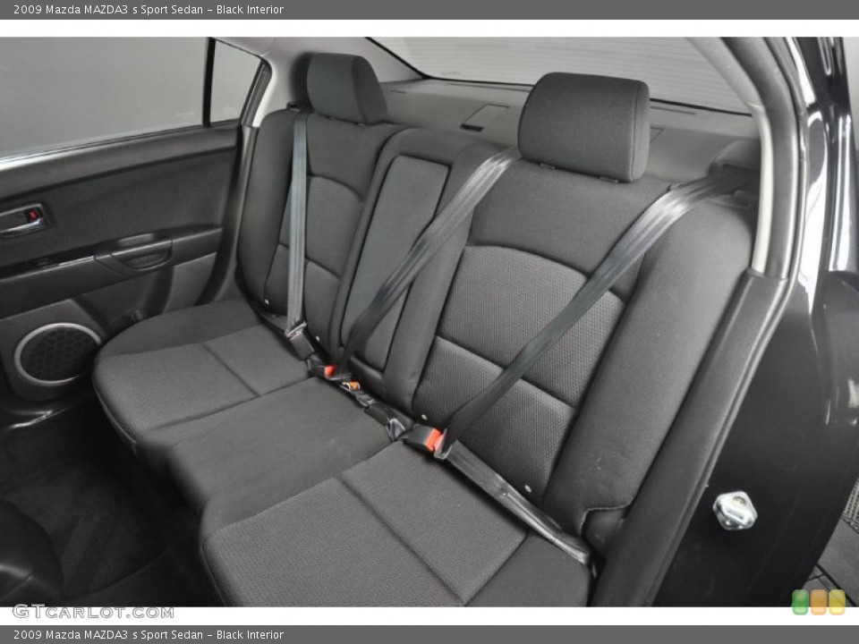 Black Interior Photo for the 2009 Mazda MAZDA3 s Sport Sedan #42579278