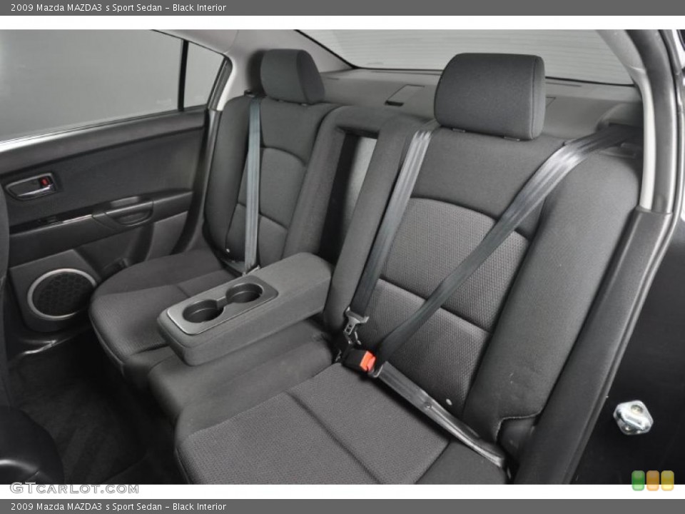 Black Interior Photo for the 2009 Mazda MAZDA3 s Sport Sedan #42579298