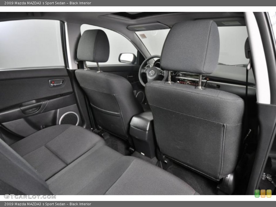 Black Interior Photo for the 2009 Mazda MAZDA3 s Sport Sedan #42579350