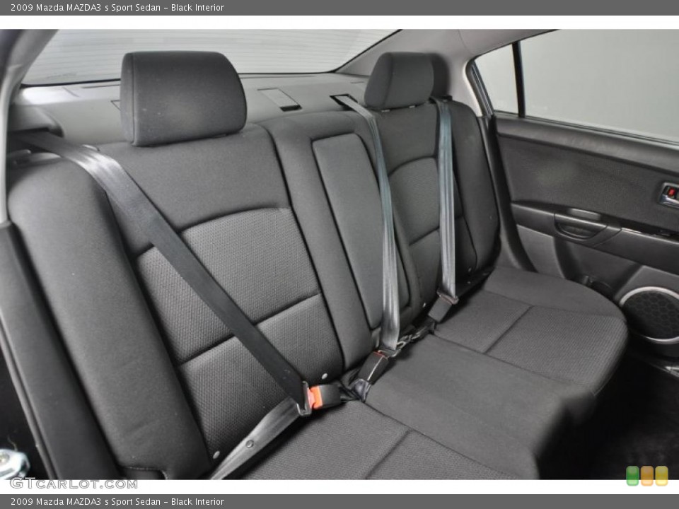 Black Interior Photo for the 2009 Mazda MAZDA3 s Sport Sedan #42579362