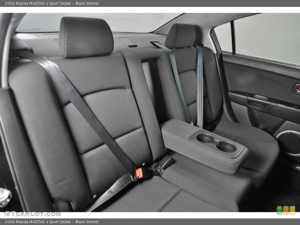 Black Interior Photo for the 2009 Mazda MAZDA3 s Sport Sedan #42579390