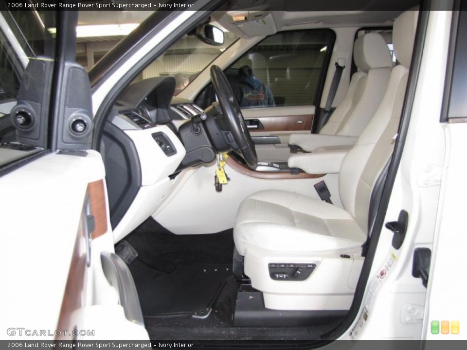 Ivory Interior Photo for the 2006 Land Rover Range Rover Sport Supercharged #42580348