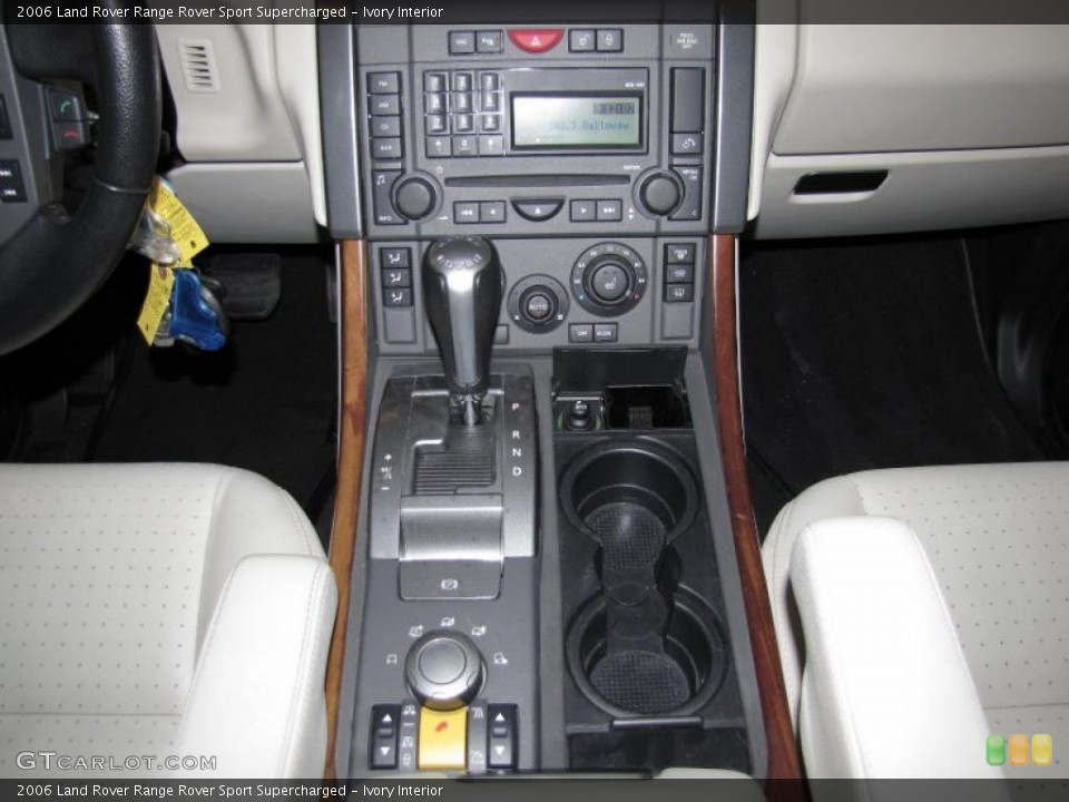 Ivory Interior Controls for the 2006 Land Rover Range Rover Sport Supercharged #42580458