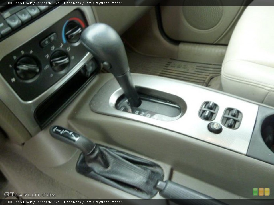 Dark Khaki/Light Graystone Interior Transmission for the 2006 Jeep Liberty Renegade 4x4 #42583010