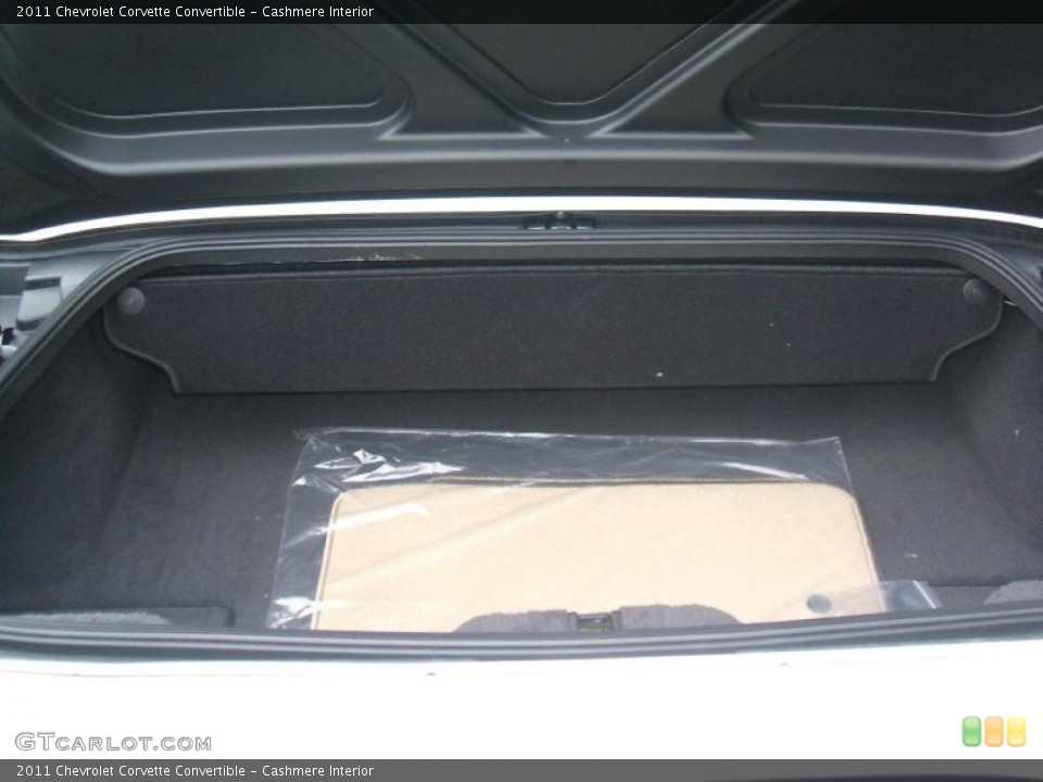 Cashmere Interior Trunk for the 2011 Chevrolet Corvette Convertible #42584634