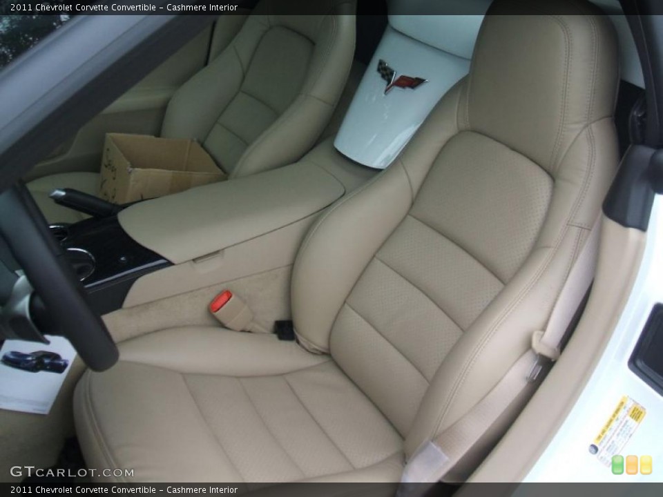 Cashmere Interior Photo for the 2011 Chevrolet Corvette Convertible #42584694