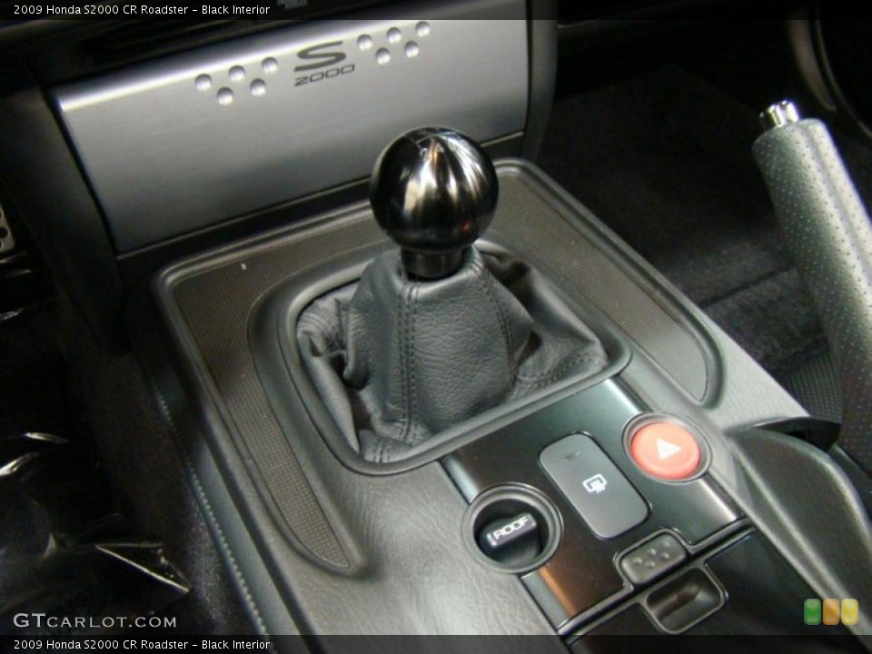 Black Interior Transmission for the 2009 Honda S2000 CR Roadster #42590174