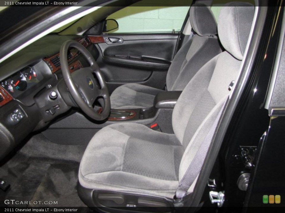 Ebony Interior Photo for the 2011 Chevrolet Impala LT #42590678
