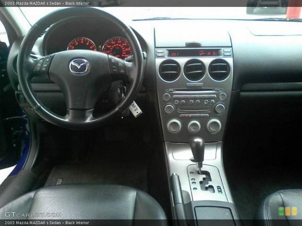 Black Interior Photo for the 2003 Mazda MAZDA6 s Sedan #42592738