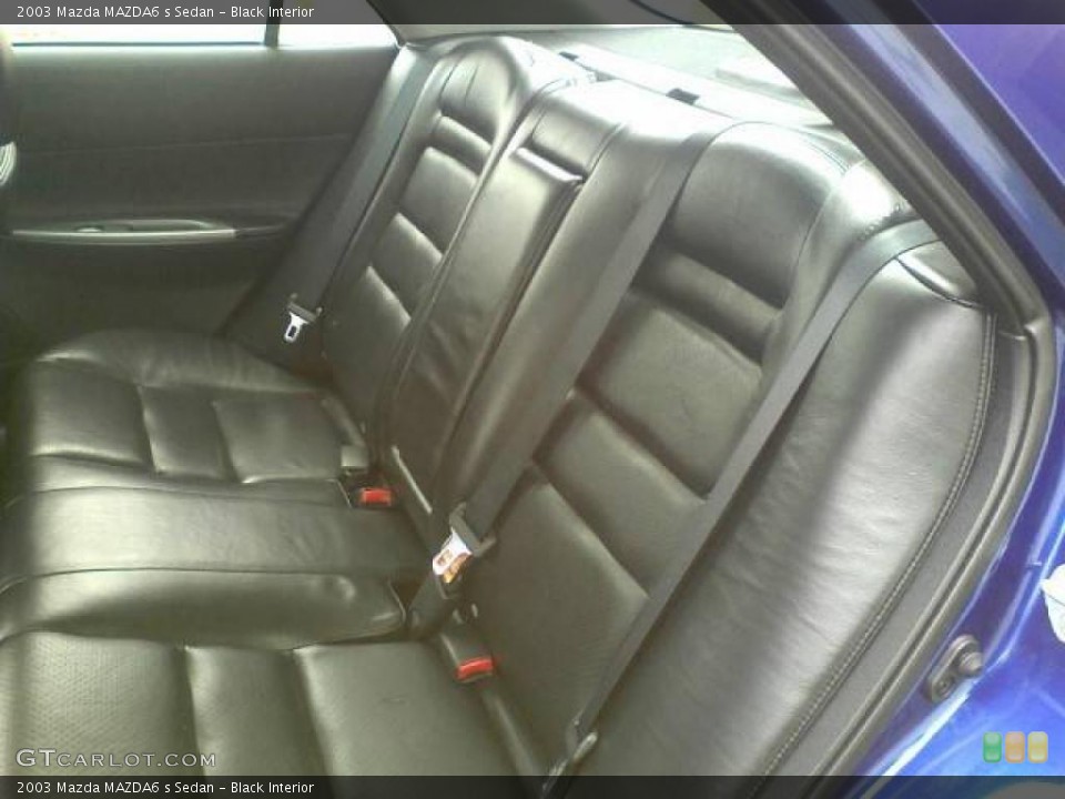 Black Interior Photo for the 2003 Mazda MAZDA6 s Sedan #42592754