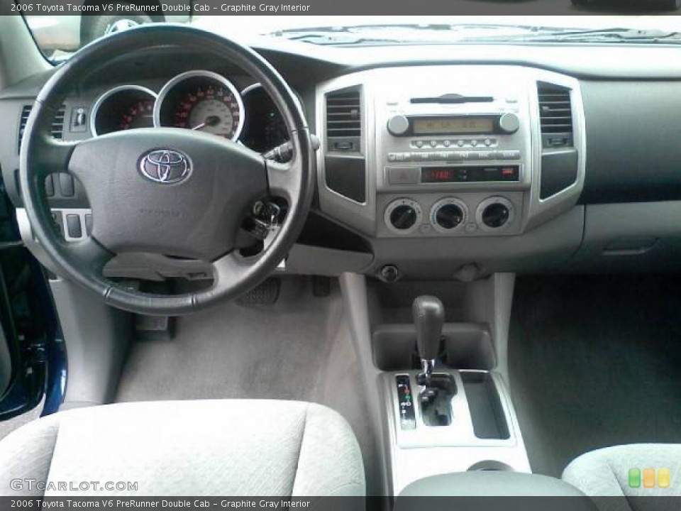 Graphite Gray Interior Dashboard for the 2006 Toyota Tacoma V6 PreRunner Double Cab #42593372